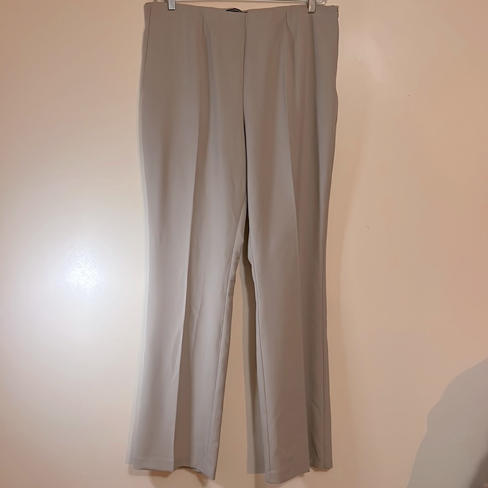 Chadwick’s PLUS Tall Tan Dress Pants Sz 18T